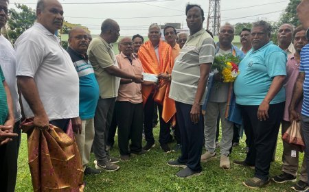 గోవుల పోషణ నిమిత్తం వాకర్స్ అసోసియేషన్ సహాయం