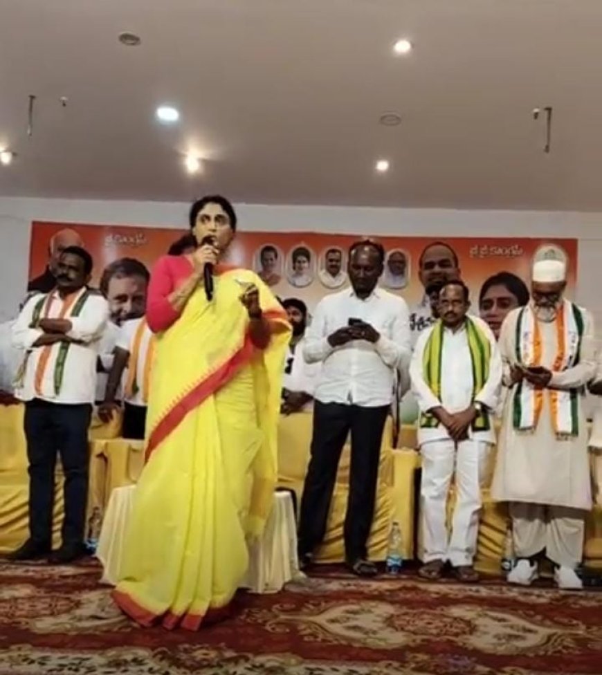 పార్టీని బలోపేతం చేయాలి: షర్మిల