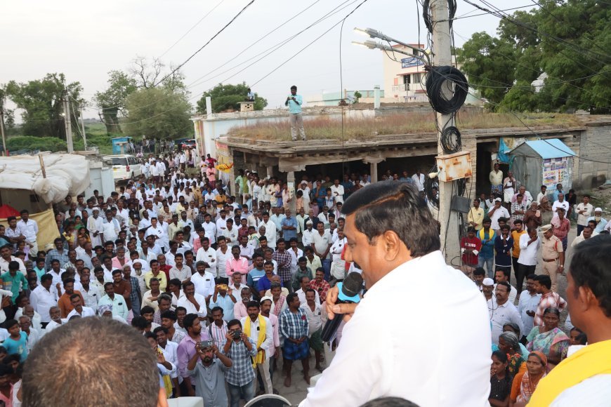  “సుపరిపాలనలో తొలి అడుగు”  మంత్రి బీసీ జనార్థన్ రెడ్డి