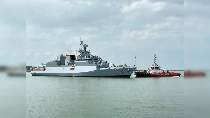 ఆధునిక పరిజ్ఞానంతో నిర్మించిన ‘ఐఎన్‌ఎస్‌ నిస్తార్‌’ నౌకను జాతీకి అంకితం చేసిన  కేంద్రమంత్రి సంజయ్‌ సేథ్‌