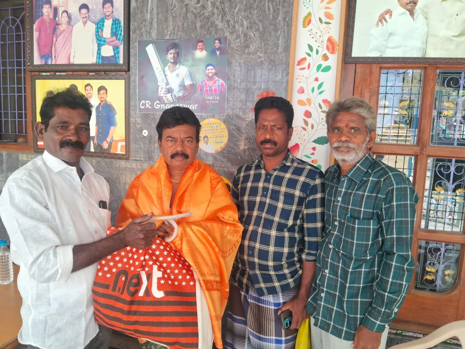 సిఆర్ రాజన్ కు ఉగాది శుభాకాంక్షలు